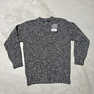 NWT $140 Irelandseye Sweater Adult SZ Large Wool Cashmere Knit Crew Fisherman